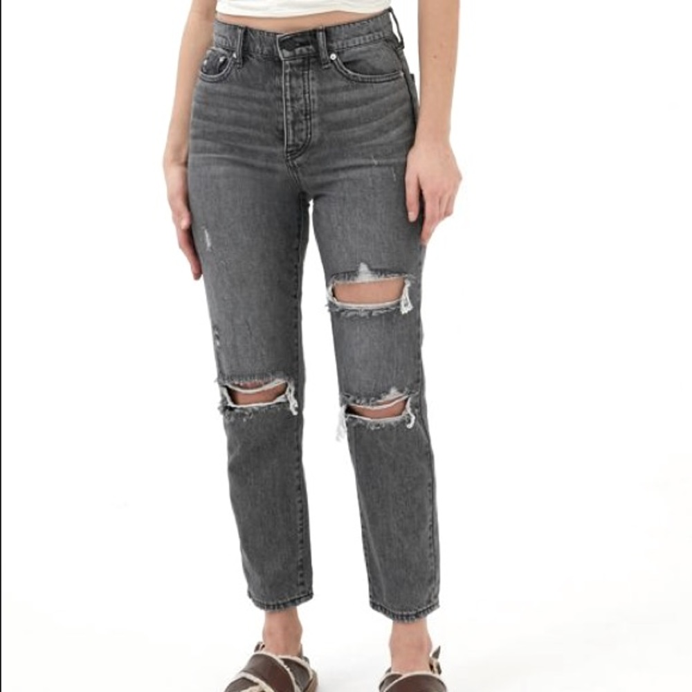 BDG Slim Straight Black Jeans